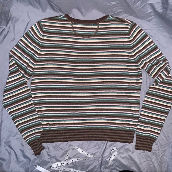 cotton/wool baby V-neck sweater - Picture 5 of 6